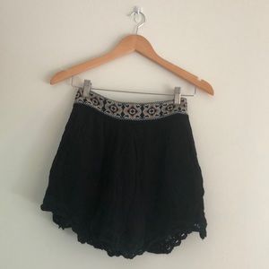 Vintage free people beaded shorts